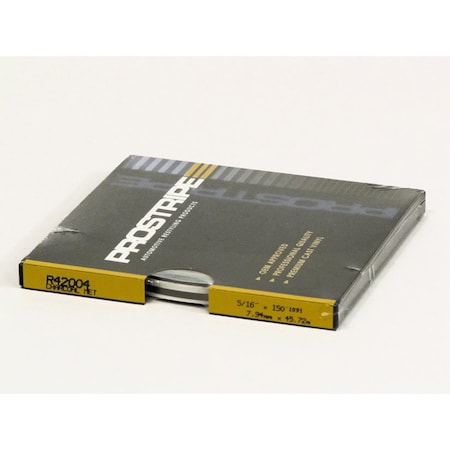 Prostripe 5/16inX150'CHARCOAL MET DBL R42004